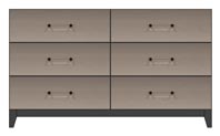 56 inch 6 drawer dresser