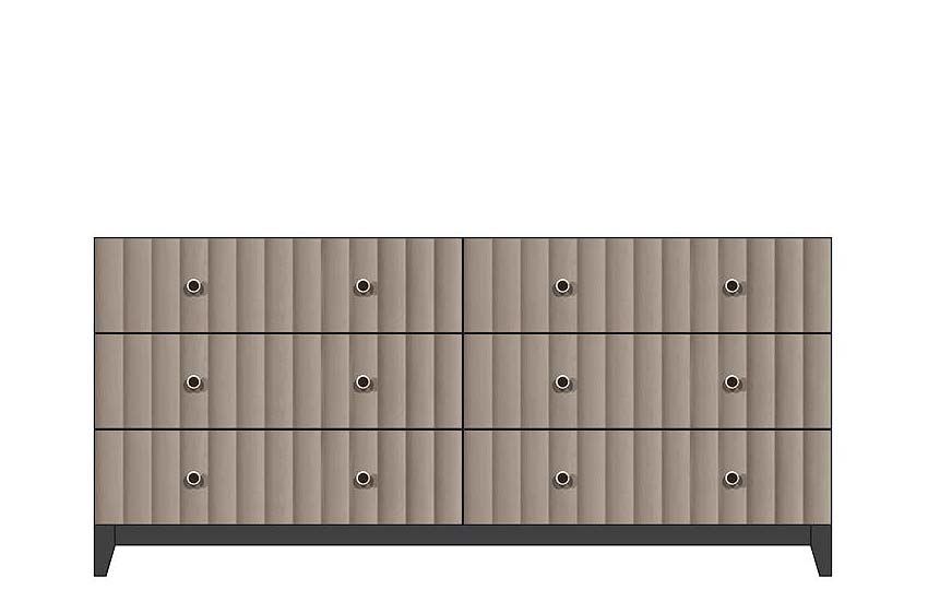 73 inch 6-drawer dresser