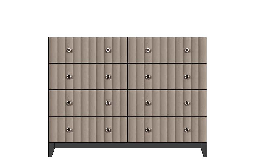 56 inch 8-drawer dresser