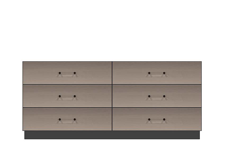 72 inch six drawer dresser