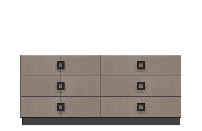 72 inch six drawer dresser